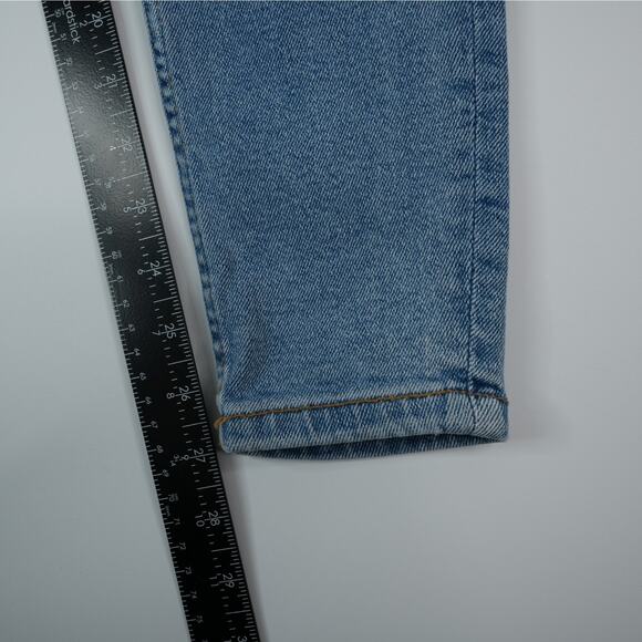 Zara Jeans Womens 4 High Rise Ankle Length 25x27 Light Wash New With Tags - Picture 7 of 11